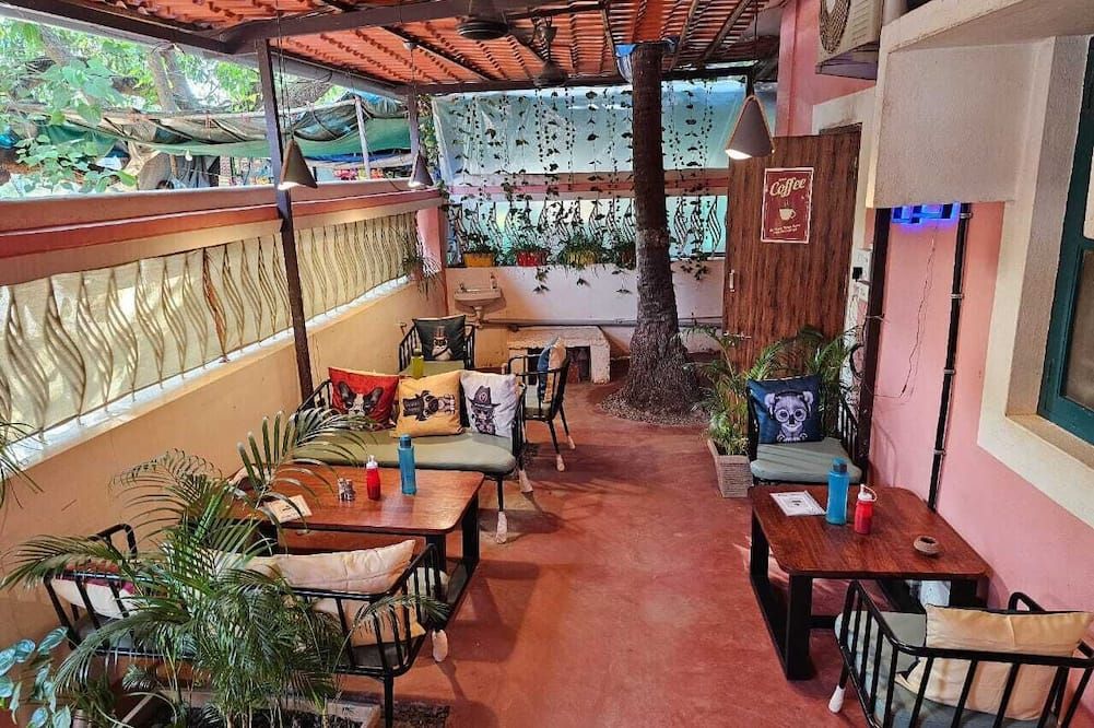 U.R.D.Ki Hostel - Anjuna - Restaurante