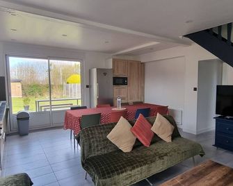 Aux Passagers de la Baie 3 Villa 3 Etoiles Grand Jardin Terrasse Parking Proche Mer Crotoy - Le Crotoy - Living room
