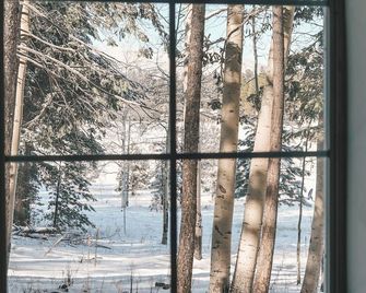Glamper Cabin off-grid in NW Flagstaff: Best Snow in AZ, 4x4 required in winter - Flagstaff - Balcony