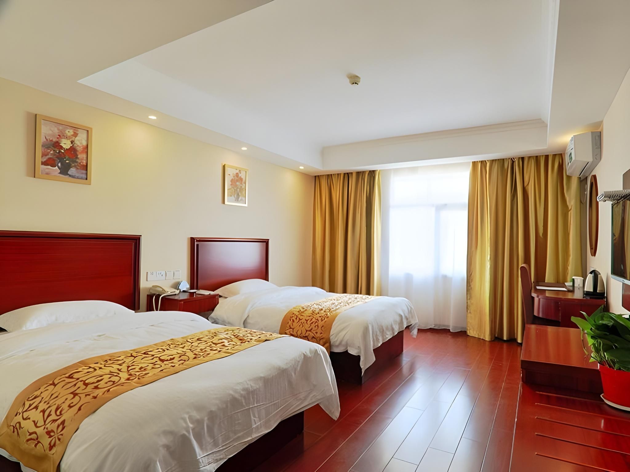 جرين تري إن نانجينج شيانلين رود جينما رود سبواي ستيشن شيل هوتل - نانجينغ - غرفة نوم