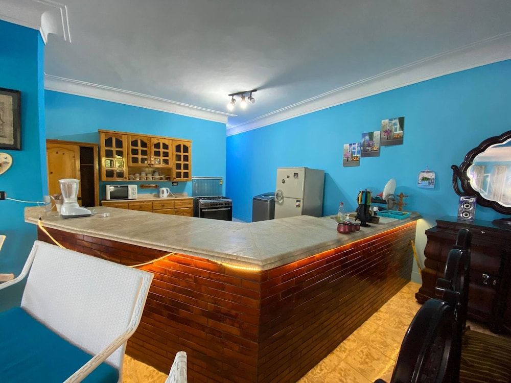 Blue House (Villa) - Private Pool - Borg El Arab - Front desk