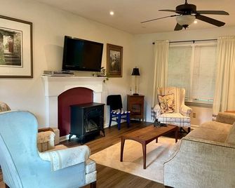 Views! Paved Road! King & Queen beds! 1 floor! 8 min to W Jeff, 30 min to Boone - West Jefferson - Soggiorno