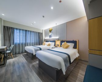 Home Inn Style Shenyang Railway Station Taiyuan Street Metro Station Zhongxing Mall - Shenyang - Bedroom
