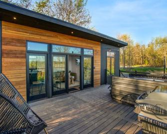 Alpine Abode | Hot Tub, King Bed, Panoramic Views in PA Wilds - Brookville