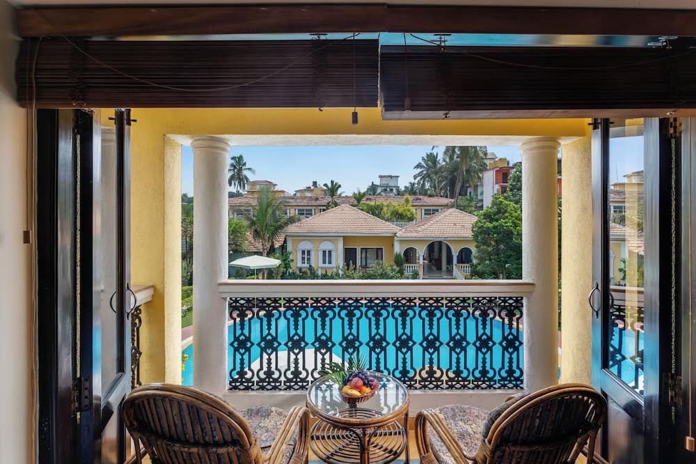 Casa De Goa Boutique Resort - קלנגוטה - מרפסת