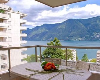 Apt. Lugano Majestic Panorama by Interhome - Lugano - Balcony