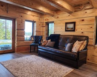 Play House, Hot Tub, W/ Beautiful Views. Quaint, Cozy, & Peaceful. - Sandpoint - Living room