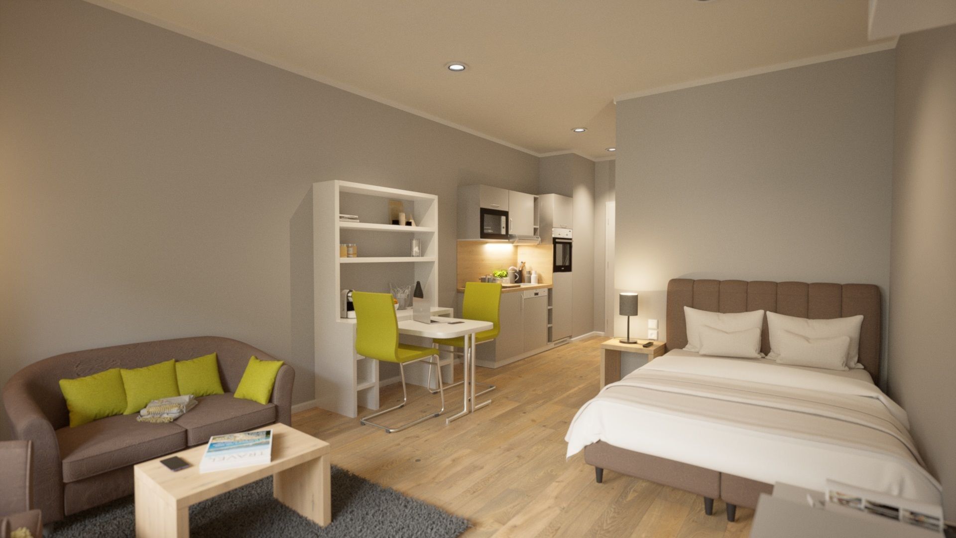 Adapt Apartments Wetzlar - Wetzlar - Ložnice