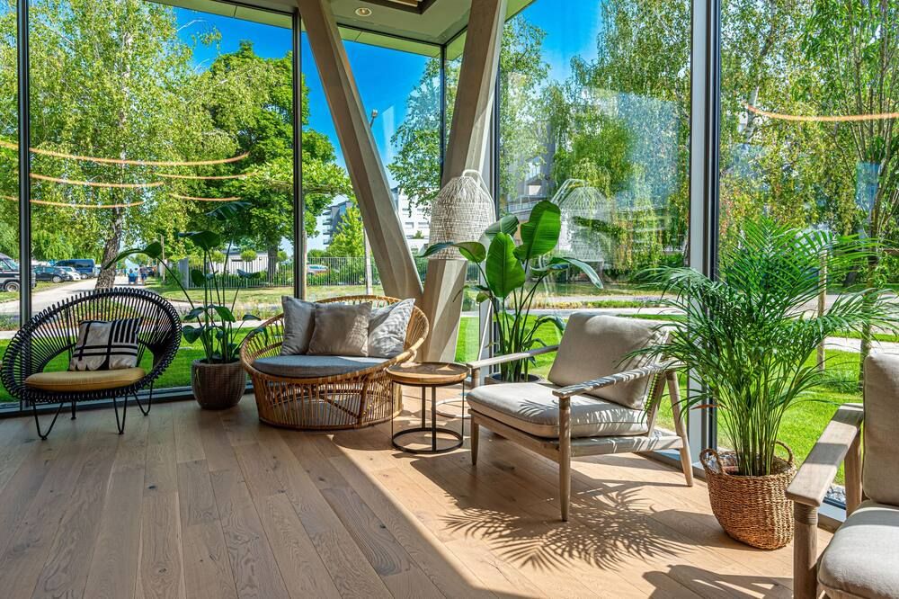 ريد بوتيك هوتل آند بيسترو - Siófok - شرفة مرصوفة