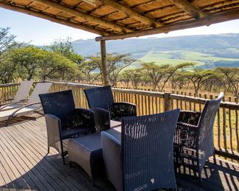 Ukuthula Lodge - Hilton - Balkon