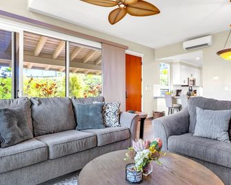 New Kbm Resorts Free Car Kapalua Bay Villas Ocean View 1-Bedroom Condo Steps To Beach With Spacious Lanai Kbv-24g3 - Kapalua - Sala de estar
