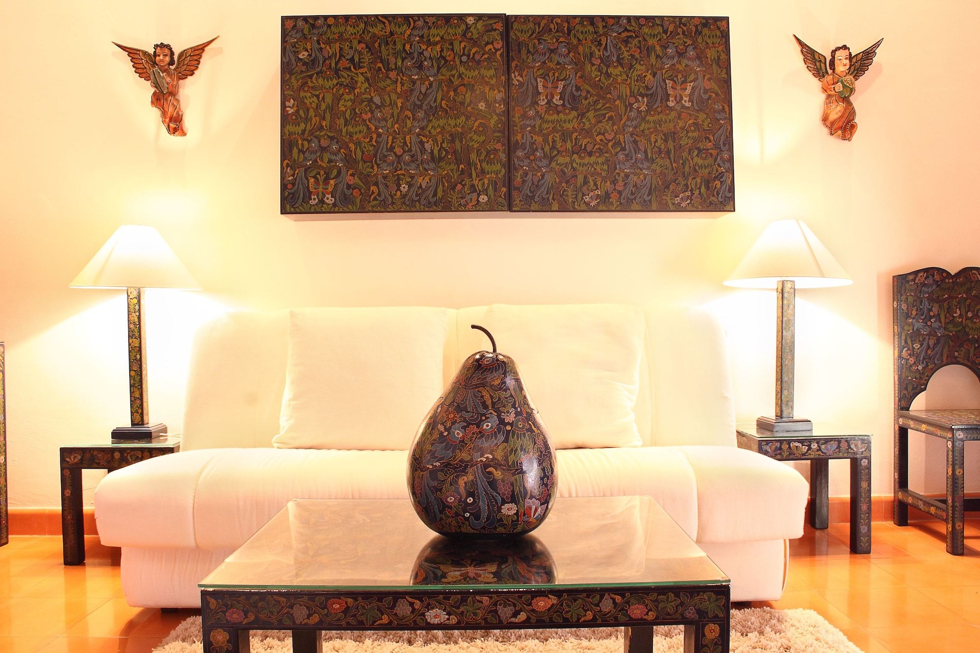 Hotel Boutique La Casa Azul - קוארנאבאקה - סלון