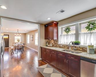 Spacious North East Home with Fenced Yard and Fire Pit - North East - Kitchen