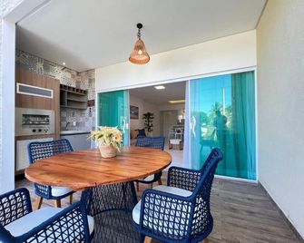 Bela casa Praia Dos Carneiros 24hr - Tamandare - Eetruimte