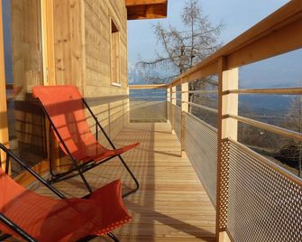 Superb chalet close to the ECRINS slopes, mountain atmosphere, quiet, overlooking the valley. - Saint-Michel-de-Chaillol - Balcon