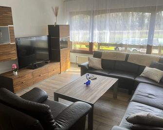 Weinsfelderhof 8 beds - Holiday home on the outskirts of the village 10 min to Luxembourg/Bitburg - Zemmer - Sala de estar