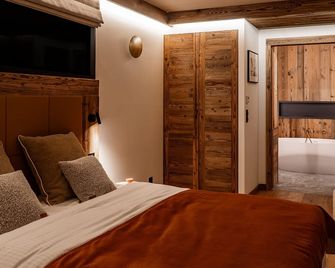 Chalet de luxe à La Plagne avec SPA, accès direct aux pistes - FR-1-755-23 - Aime-la-Plagne - Bedroom