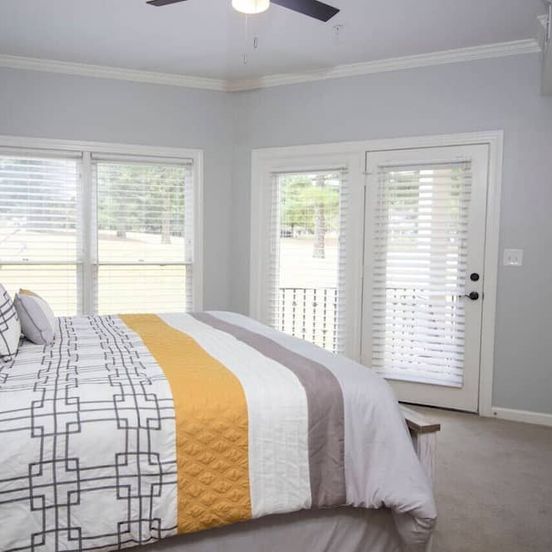 Bedroom view of Ground Floor Golf Course Condo