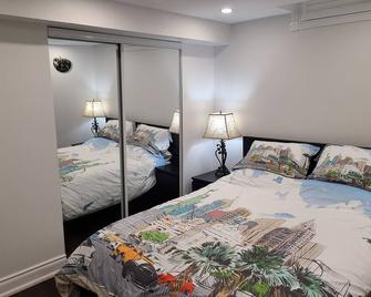 New 1 Bedroom Basement Apartment | Near Hwy 401 - Ajax - Bedroom