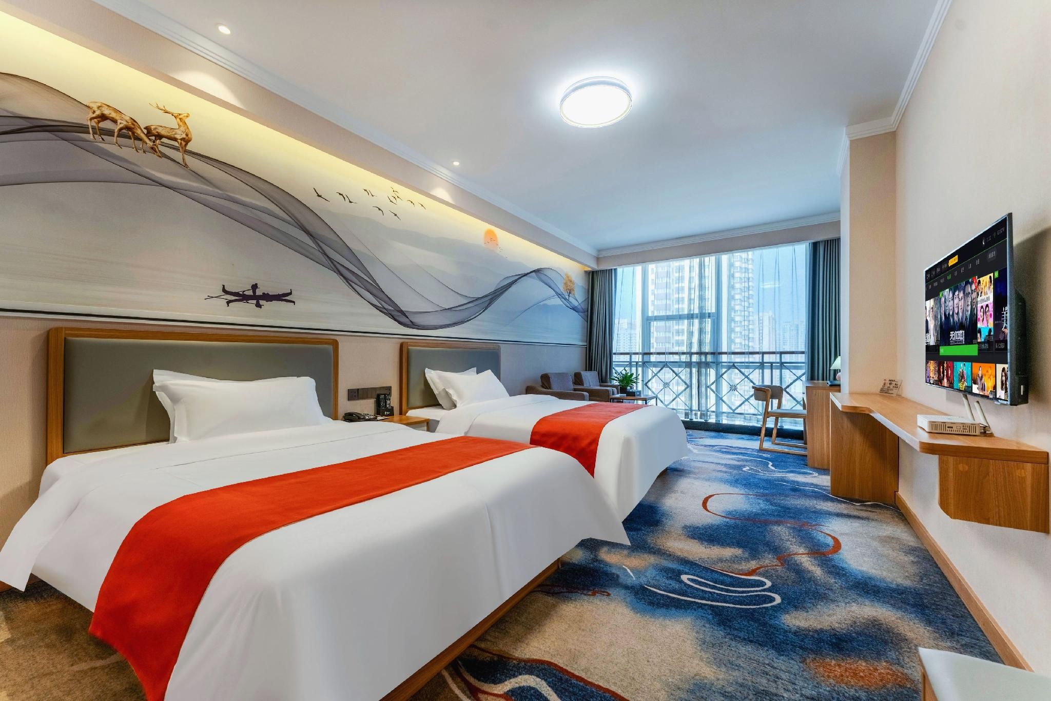 New Times Hotel - שי-אן - חדר שינה