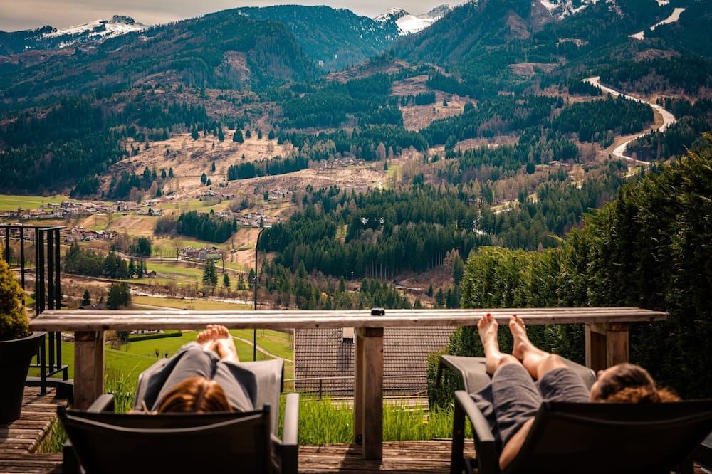 La Roccia Wellness Hotel - קאבאלסה - מרפסת