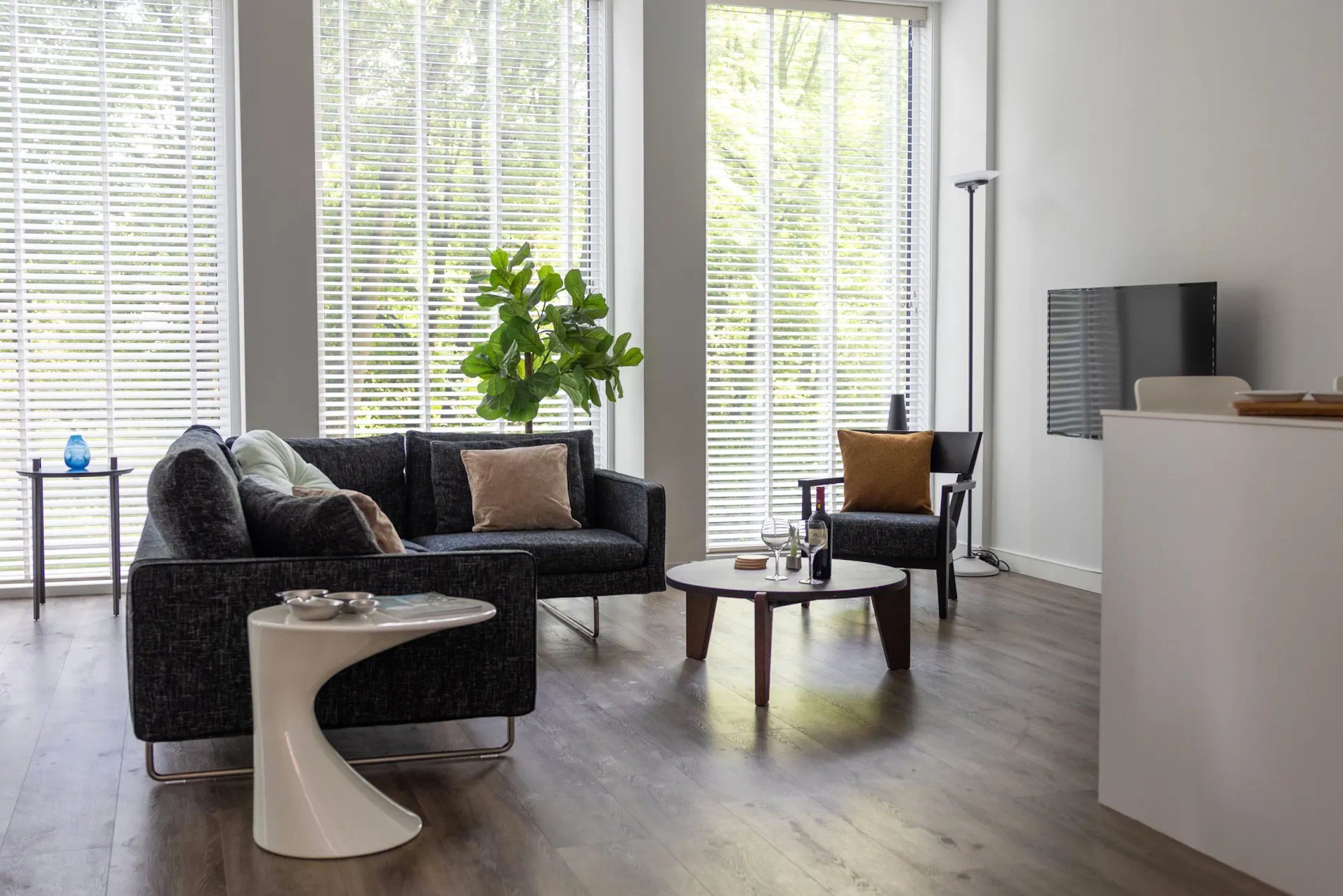 هوج دوين سيرفيسيد أبارتمنتس - لاهاي - غرفة معيشة