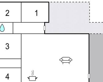 Awesome Home In Vatne With Wifi - Vatne - Floorplan