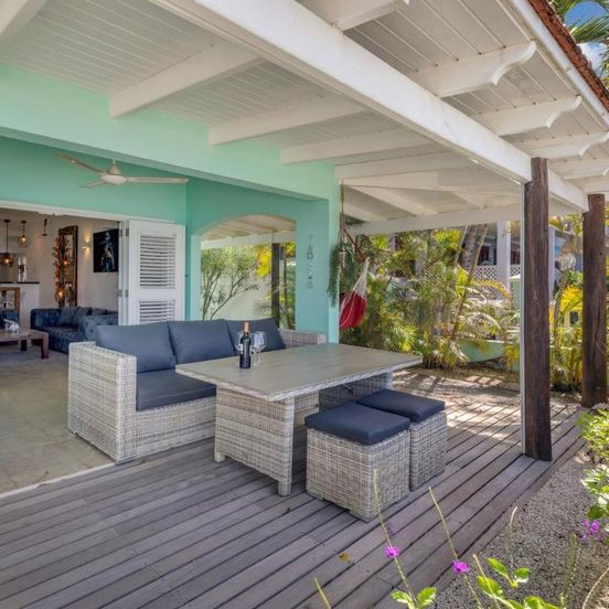 Patio view of Kas Koral