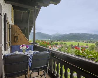 2-room apartment, 50 sqm with balcony - Oberaudorf - Balkon