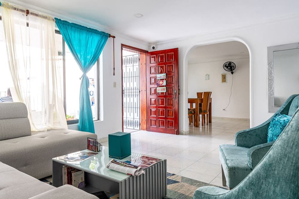 أوريسكا هوستل - كارتاخينا دي إندياس - غرفة معيشة