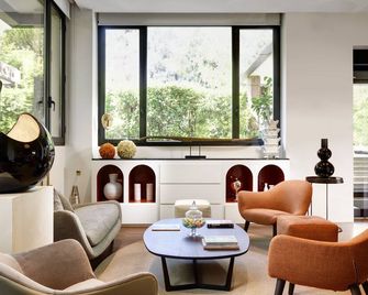 فندق بوليتسر - روما - غرفة معيشة