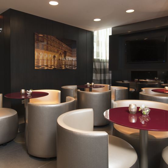 Restaurant view of Eurostars Plaza Mayor