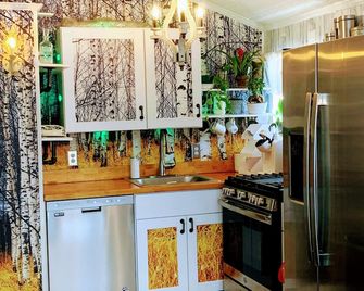 Bavarian Cabin @ Homeaway Ranch & Noah Animal Sanctuary - Boerne - Kitchen