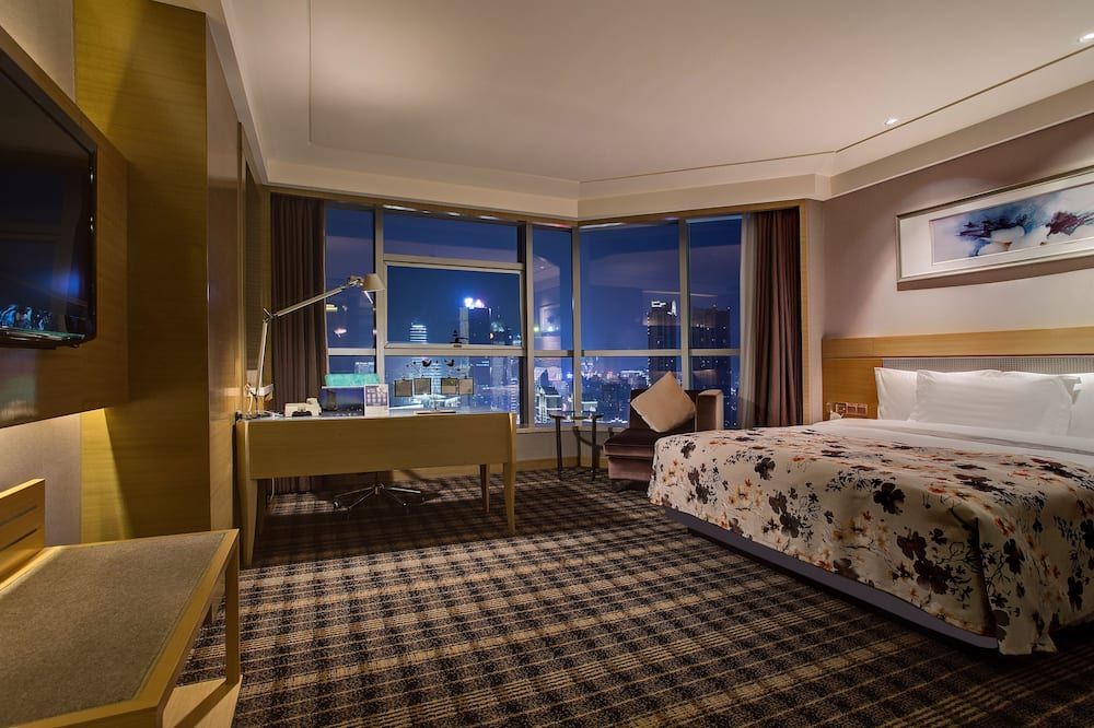 جراند منور إنترناشيونال هوتل نانتشانج - نانتشانغ - غرفة نوم