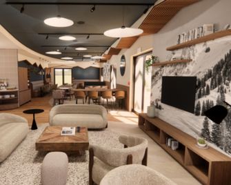 Kyriad - L'Isle D'Abeau Bourgoin Jallieu - L’Isle-d’Abeau - Salon