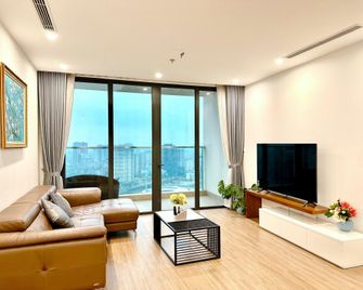 Luxury Apartment Vinhomes Skylake 5min To Keangnam - Hanói - Sala de estar