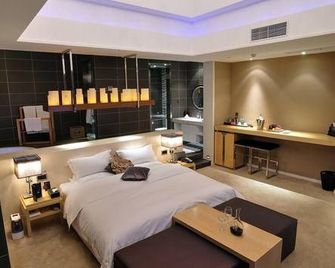 Tianjin V Hotel - Tianjin - Bedroom