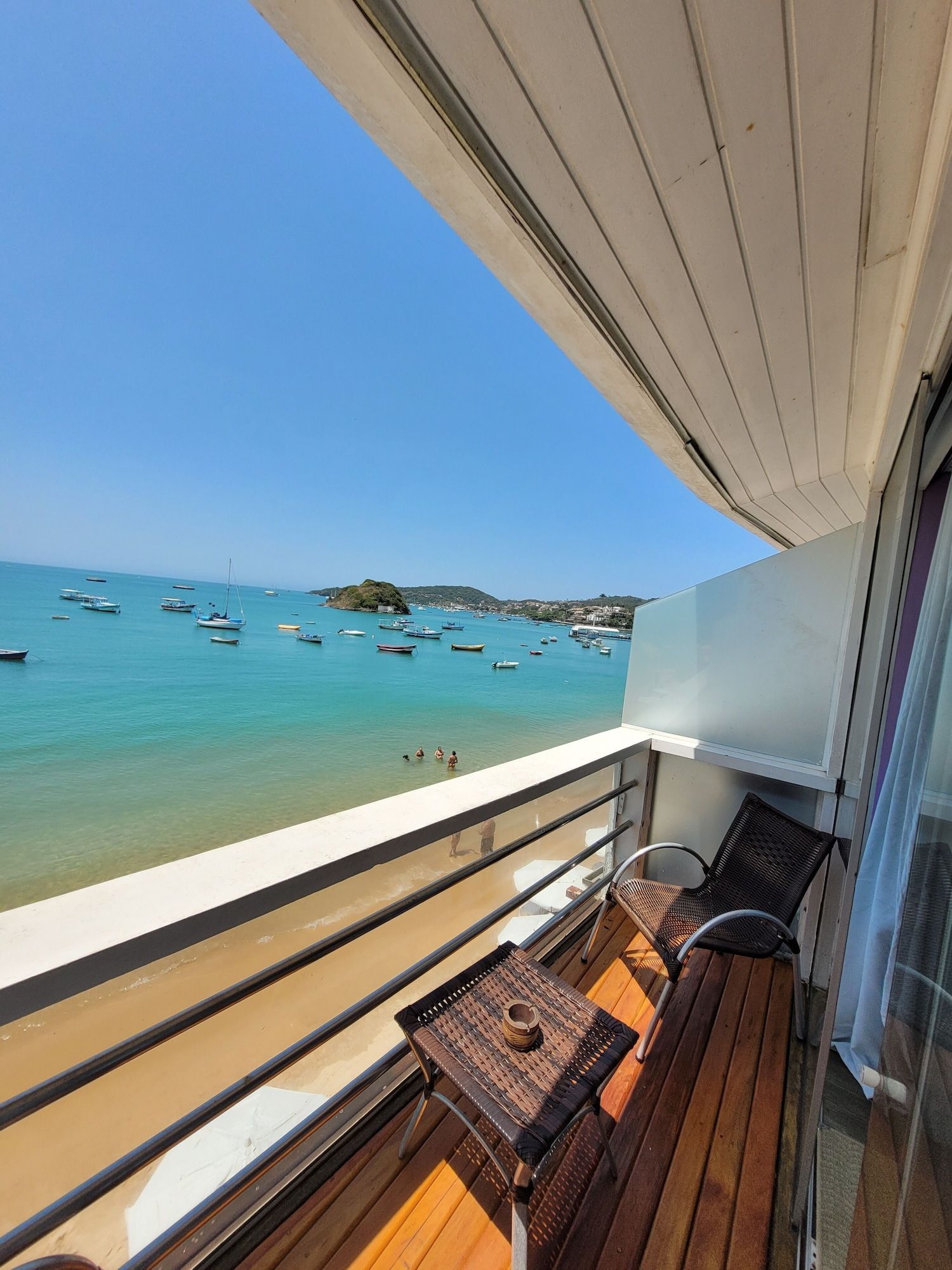 بامبو بوزيوس هوستل - بوزيوس - شرفة