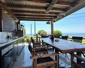 AR apartment - Platanidia - Balkon