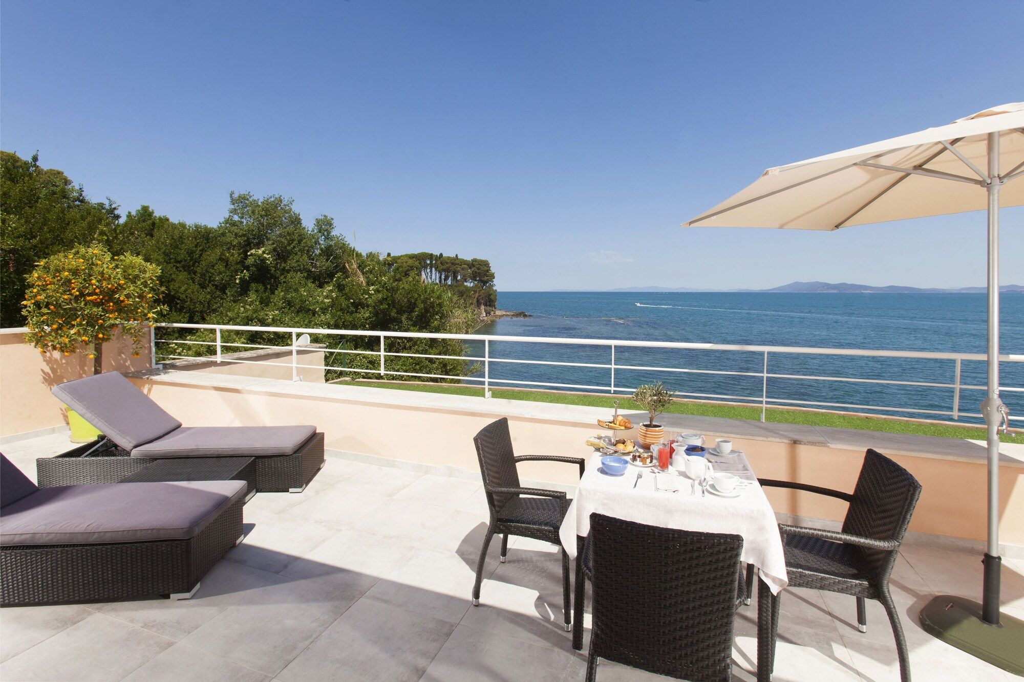 Hotel Villa Domizia - Porto Santo Stefano - Balcone