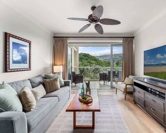 Maui Luxury Mountain-View Villa at Honua Kai - 拉海納 - 客廳