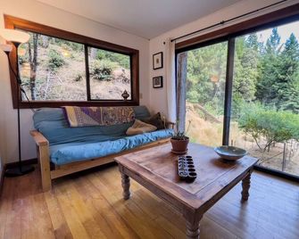 Little House in the Redwoods with a hot tub! - Garberville - Huiskamer