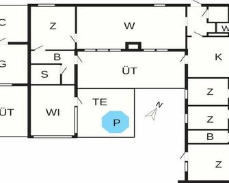 11 Person Holiday Home In Sölvesborg-By Traum - Sölvesborg - Grundriss