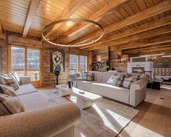 Chalet in Auron, 50m from the Riou ski lifts - Saint-Étienne-de-Tinée - Salon