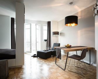 Smartments Business Hamburg Aussenalster - هامبورغ - غرفة نوم
