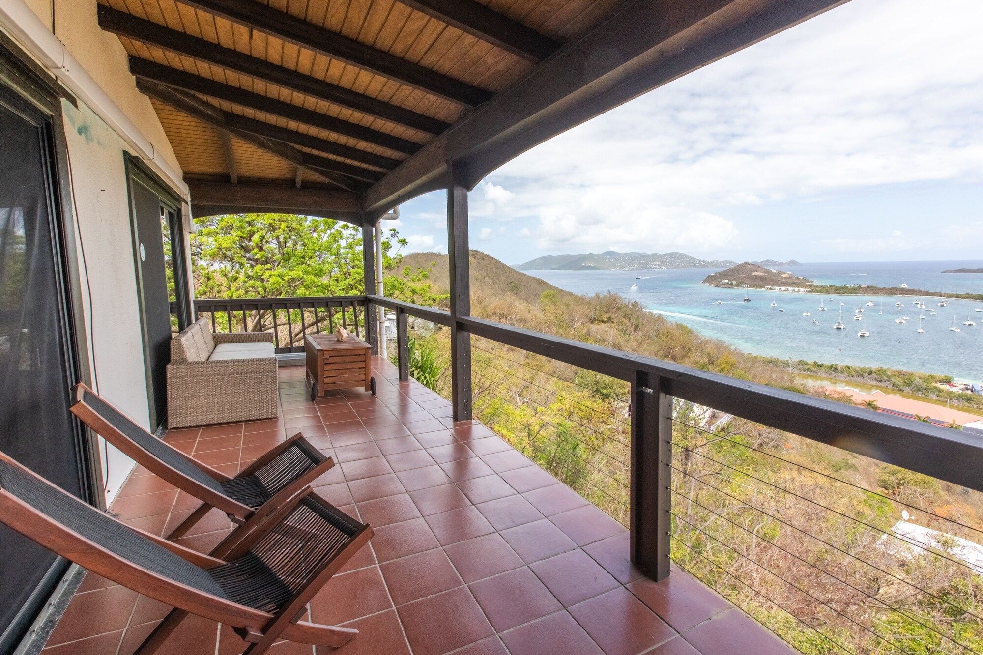 فيلا مارينا فيستا - سانت ثوماس (فيرجين أيلاندس, ا.س) - شرفة
