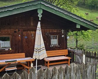 Vacation home for 1-2 pers., 32 sqm, 1 sep. Bedroom, terrace - Schleching - Patio