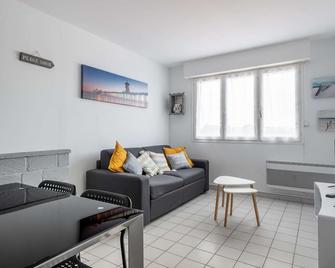 Appartement dos à la marina - Proche de la plage - Courseulles-sur-Mer - Wohnzimmer