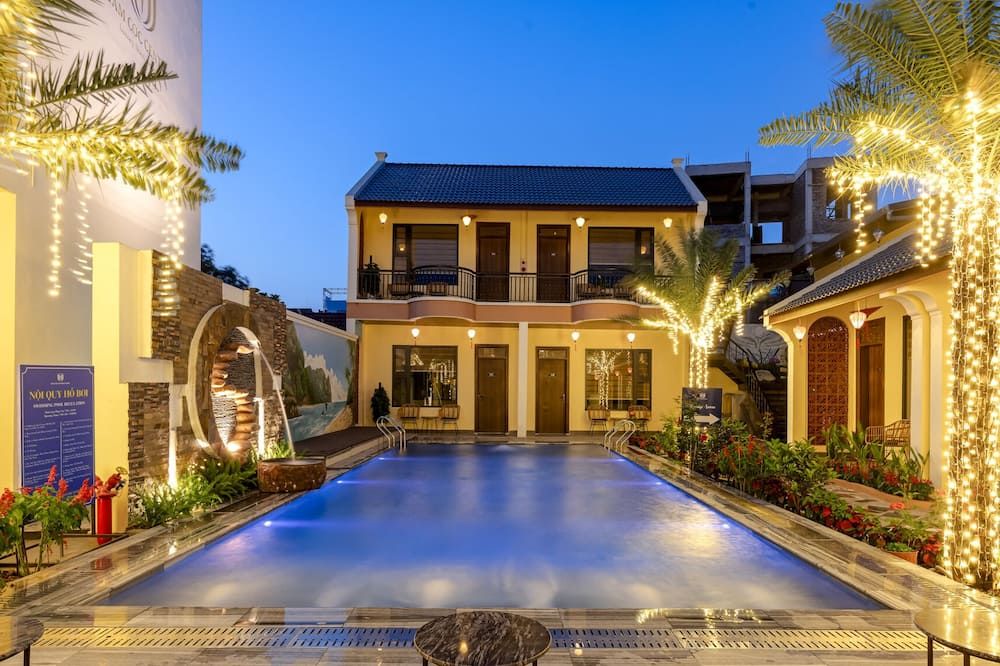 Tam Coc Center Luxury Hotel & Villa - נין בין - בריכה