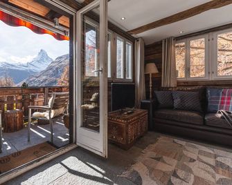 Chalet Bergheim - Zermatt - Sala de estar